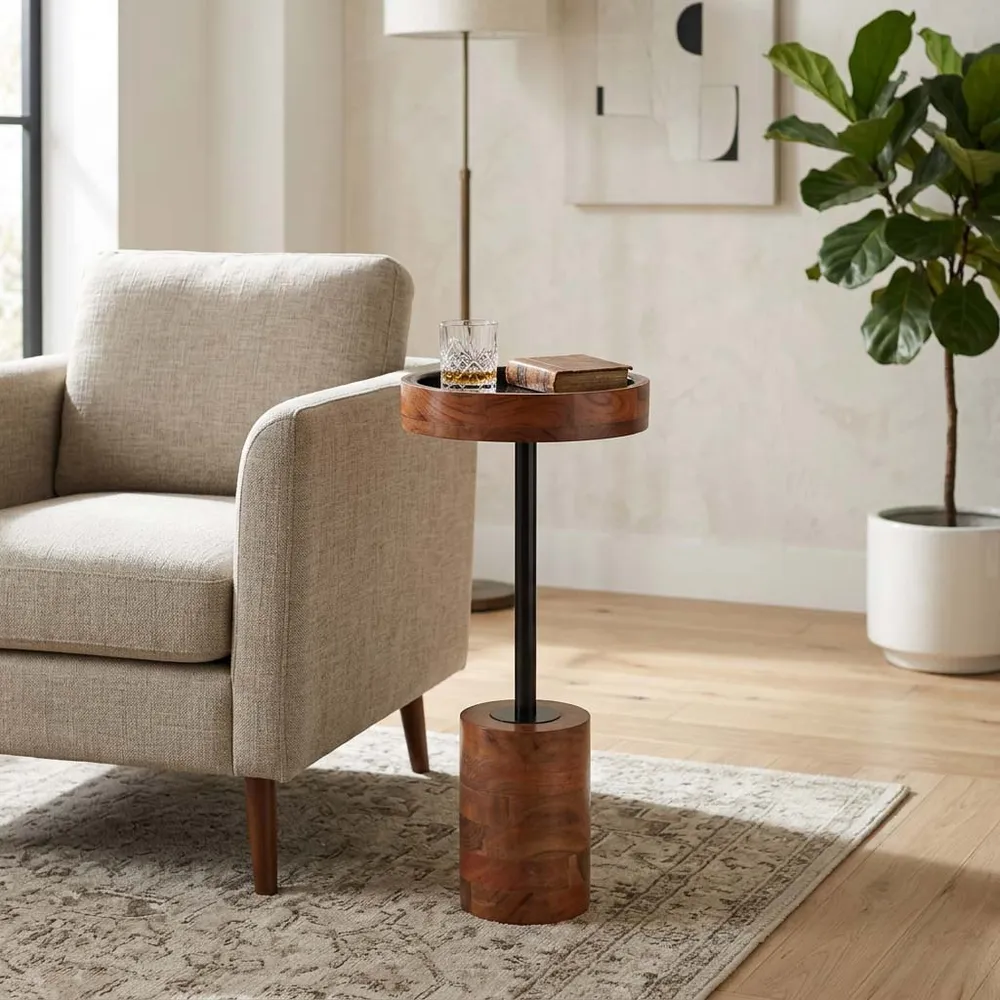 GAINESBURN BROWN TABLE 26 (IN)