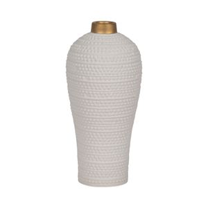 VERNONHOLM WHITE VASE 14 (IN) 4