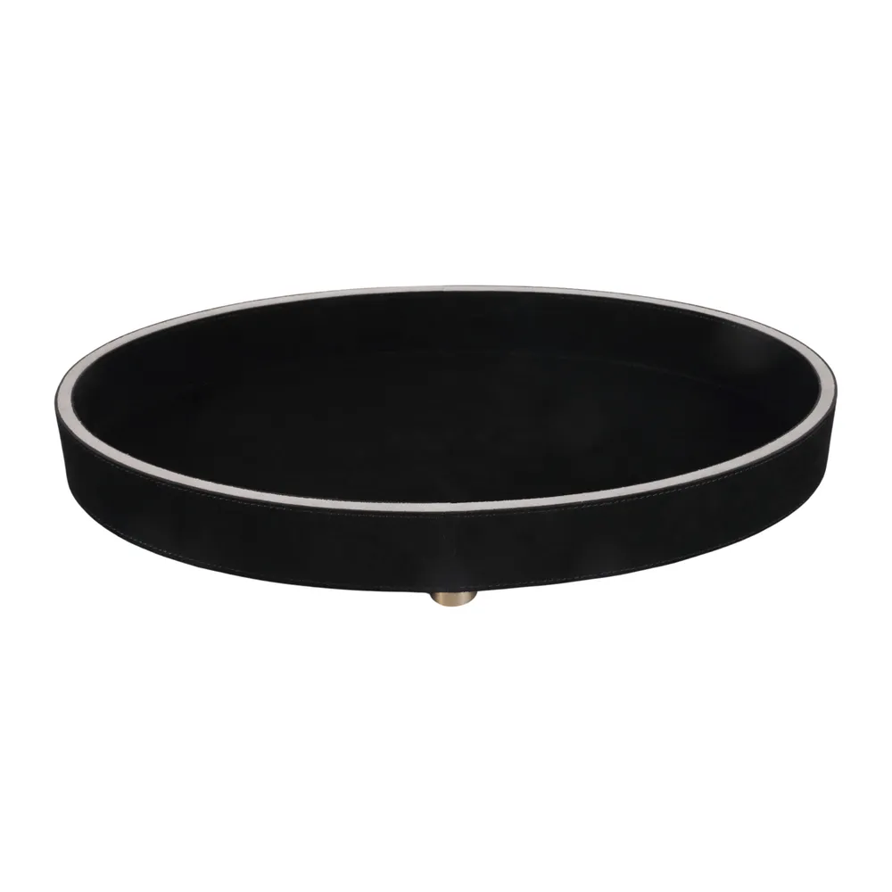 DEWEYLAKE BLACK TRAY 3 (IN)
