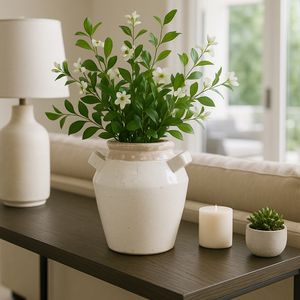 CLYDELAND GRAY VASE 11 (IN) 12