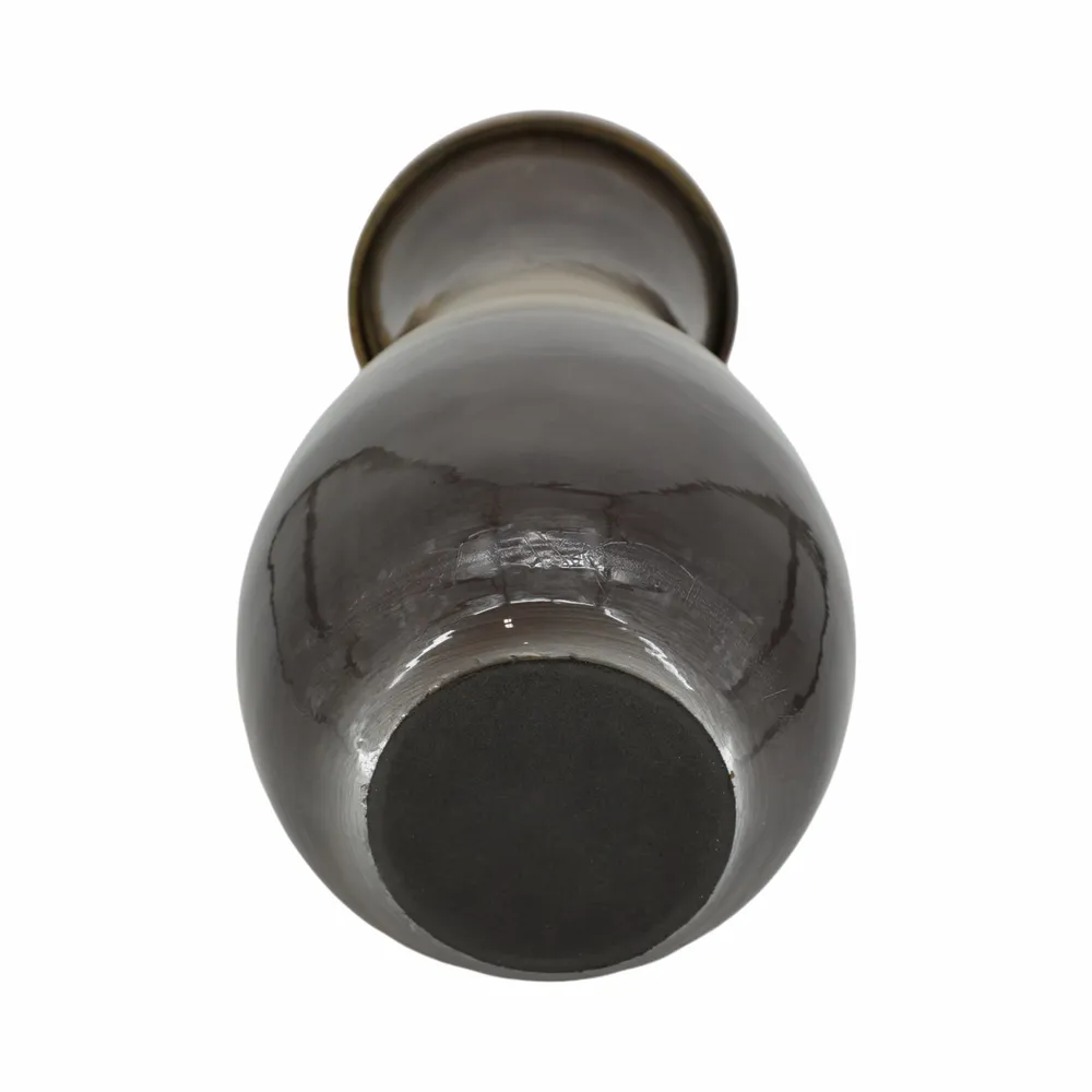 WOODSONBROOK BROWN GLASS VASE 18 (IN)