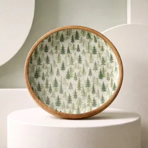 Christmas Tree Bowl 10in 3