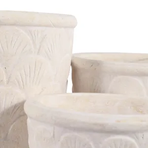 ROLANDGATE SET OF 3 BROWN PLANTER 9 (IN) 7