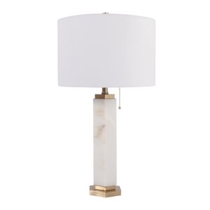 BRYNBROOK WHITE LAMP 28 (IN) 5