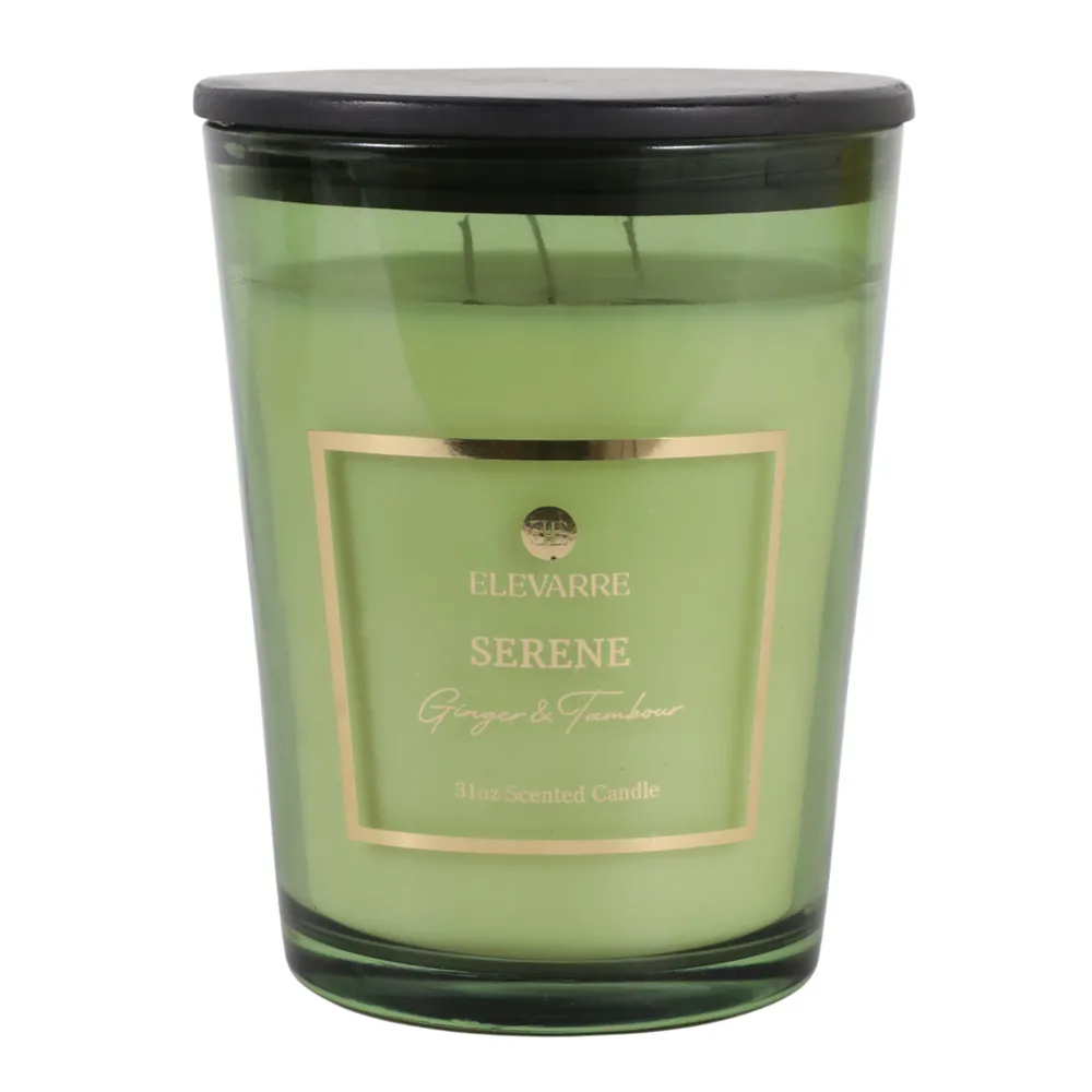 ROWANSTONE SERENE GINGER & TAMBOUR CANDLE 7 (IN)