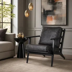 GORDONOAK BLACK CHAIR 31 (IN) 8