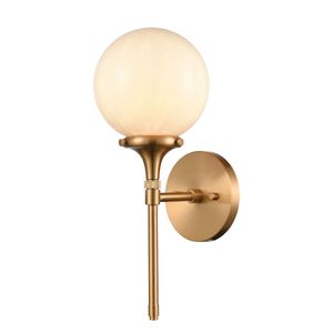 Beverly Hills 15'' High 1-Light Sconce - Satin Brass 1