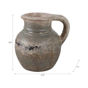 SHERMANGROVE IVORY VASE 9 (IN) 9