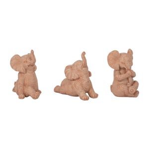 WALTONTON SET OF 3 BROWN DECOR 6 (IN) 3