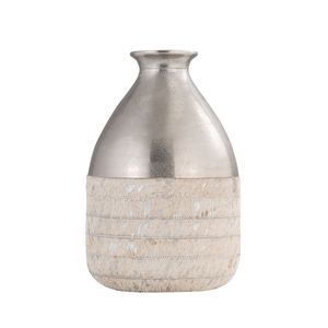 Chloe Vase - Small Silver 1