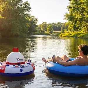 Big Bobber Floating Cooler and Hydration Station Inflatable Tube 3