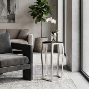 HANNAHVALE SILVER TABLE 26 (IN) 11