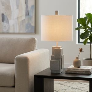 HALEYWAY GRAY LAMP 22 (IN) 11