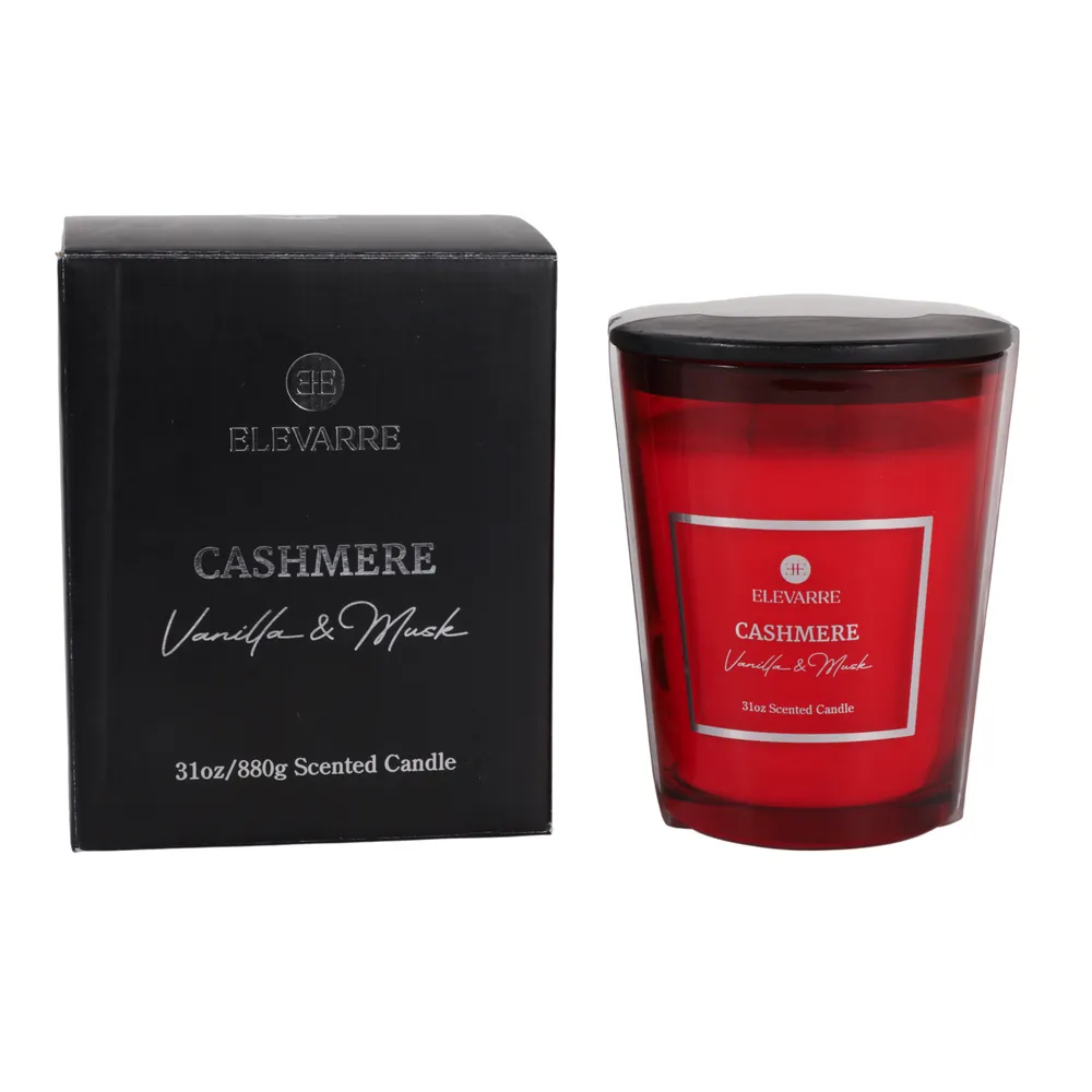 ROWANSTONE CASHMERE VANILLA & MUSK CANDLE 7 (IN)