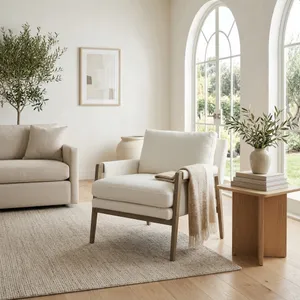 COLVINOAK IVORY CHAIR 33 (IN) 10