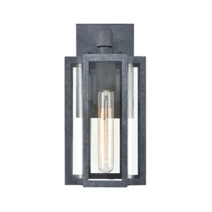 Bianca 13'' High 1-Light Outdoor Sconce - Aged Zinc 2