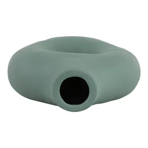 ELROYSHAW GREEN VASE 15 (IN) 8