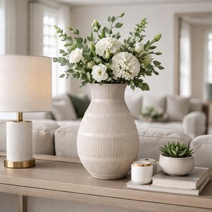 ETHANWIND IVORY VASE 19 (IN) 2
