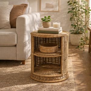 DRAKETON TAN TABLE 20 (IN) 12