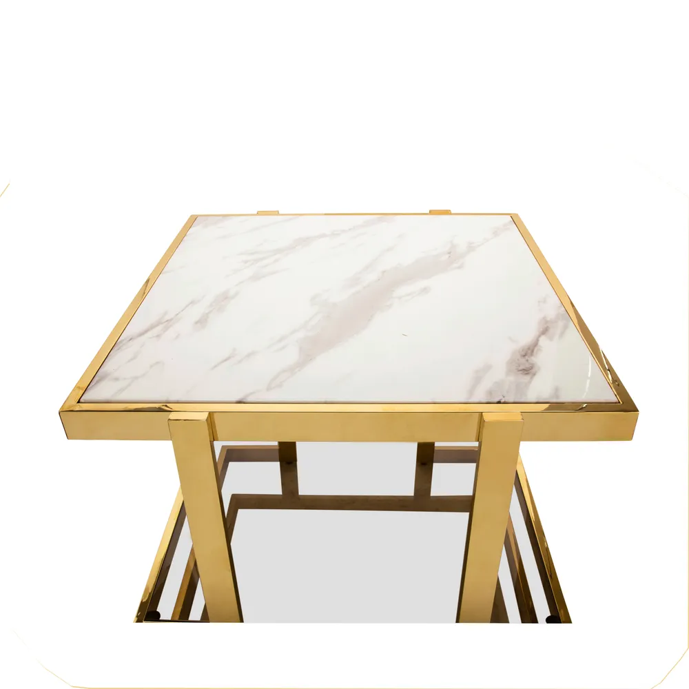 HADFIELD GOLD TABLE 24 (IN)