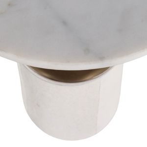 MAEHAVEN WHITE TABLE 23 (IN) 6