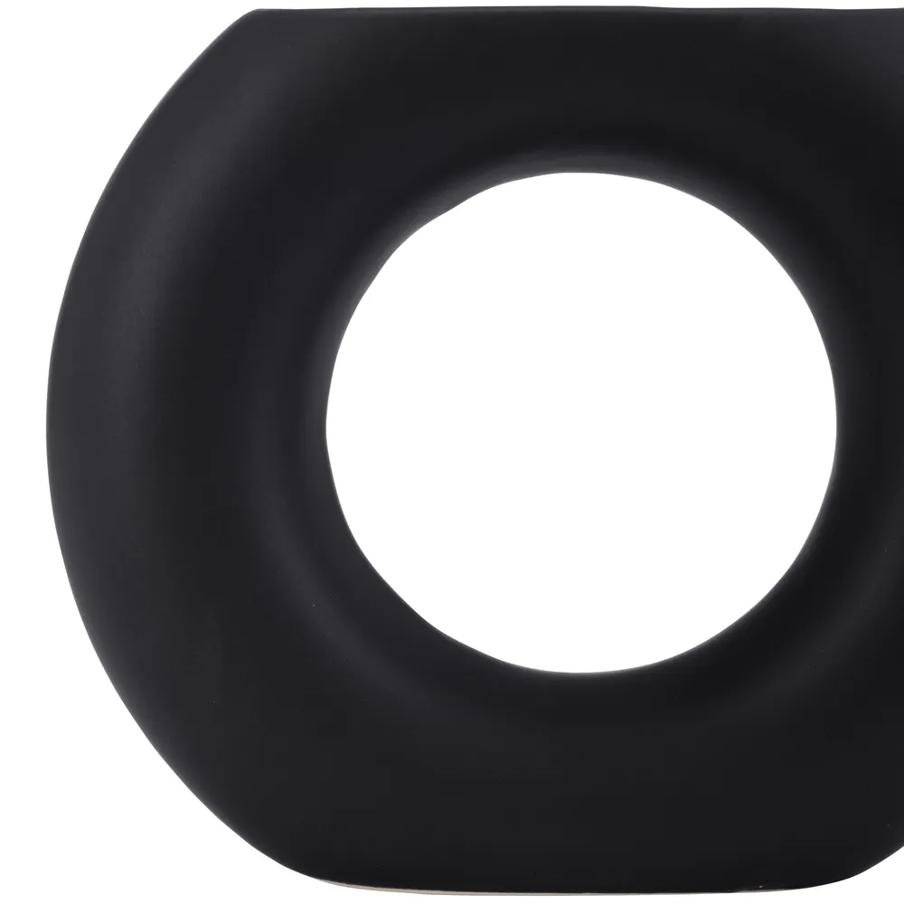 HANNAHLAND BLACK VASE 5 (IN)