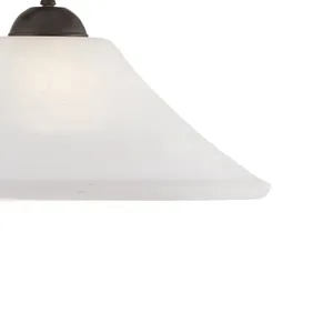 Elipse 18'' Wide 1-Light Pendant - Painted Bronze 4