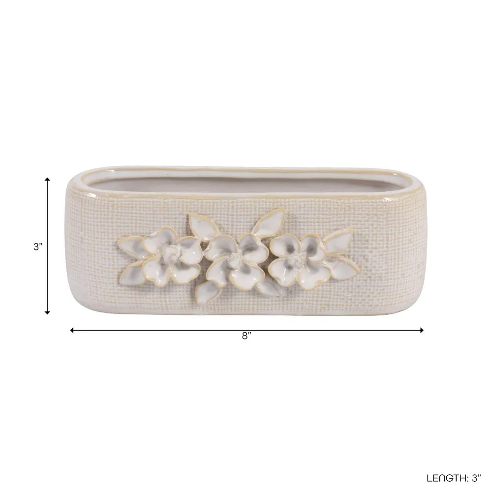 ORTONTON IVORY PLANTER 3 (IN)