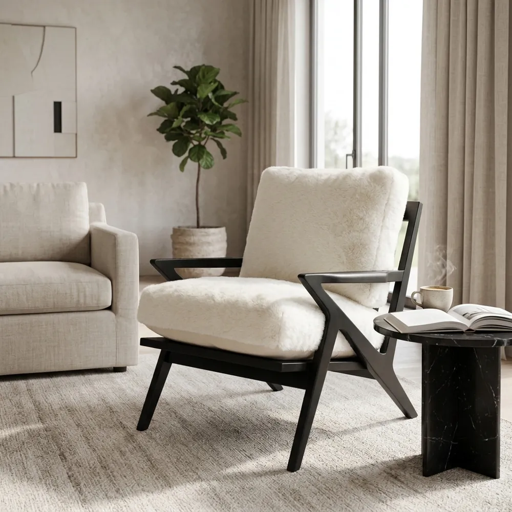 CARTERSIDE IVORY CHAIR 35 (IN)
