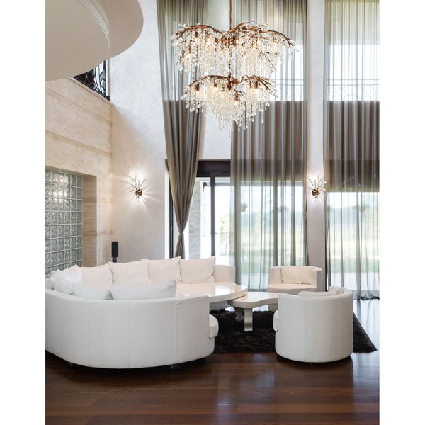 Elia 41'' Wide 18-Light Chandelier - Spanish Bronze