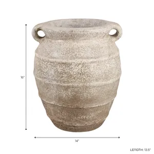 LONDONHAVEN BROWN VASE 16 (IN) 10