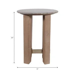 KANEMORE BROWN TABLE 22 (IN) 10
