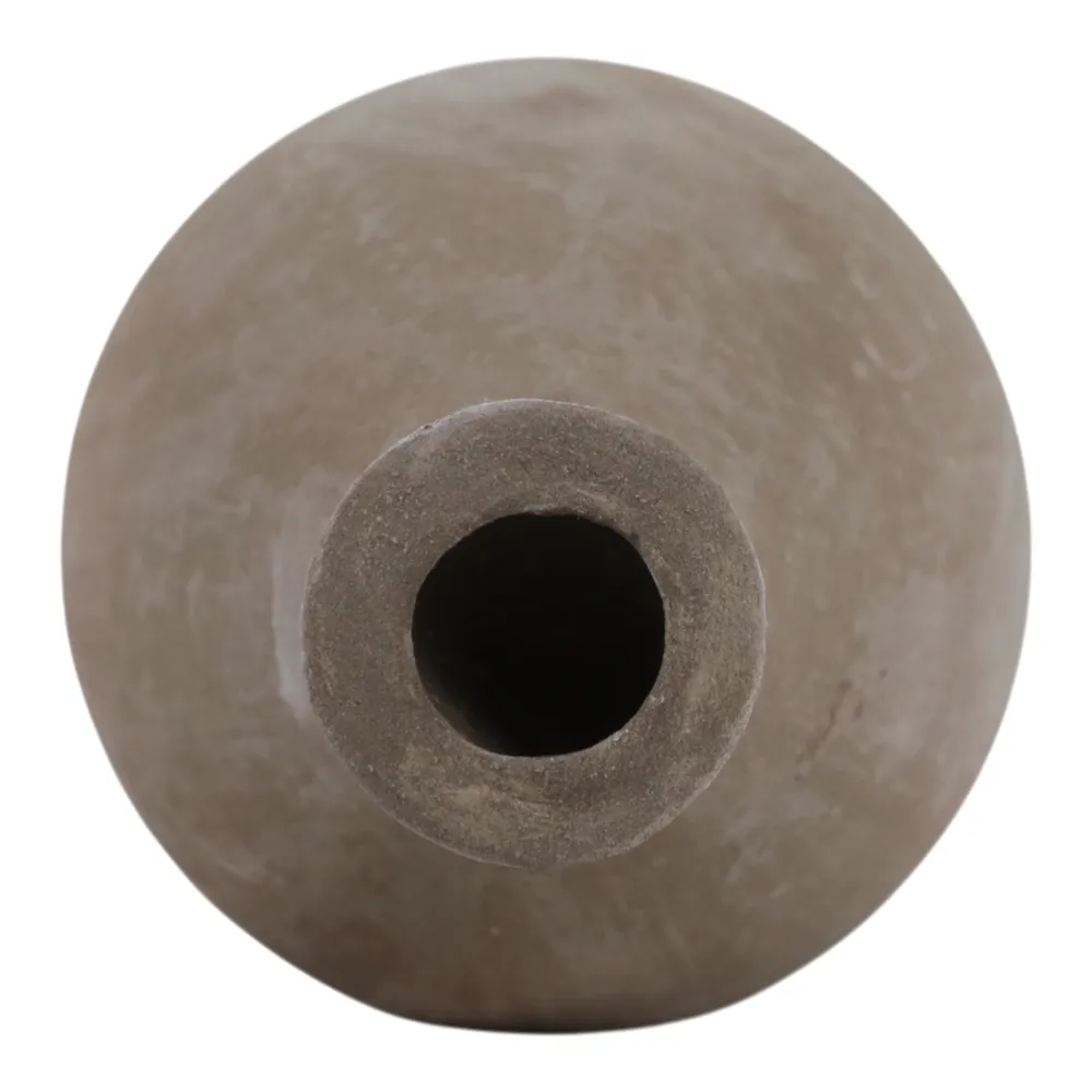 PAXTONCLIFF GRAY CANDLE HOLDER 11 (IN)