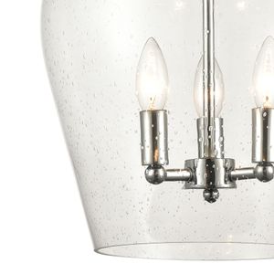 Darlene 13'' Wide 3-Light Pendant - Polished Chrome 3