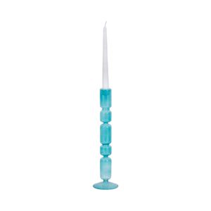 ISLE BLUE CANDLE HOLDER 14 (IN) 3