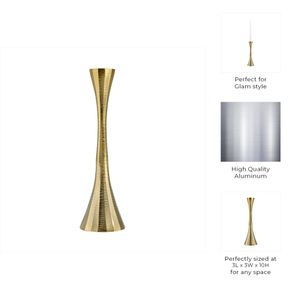 ALBAWICK BROWN CANDLE HOLDER 11 (IN) 11