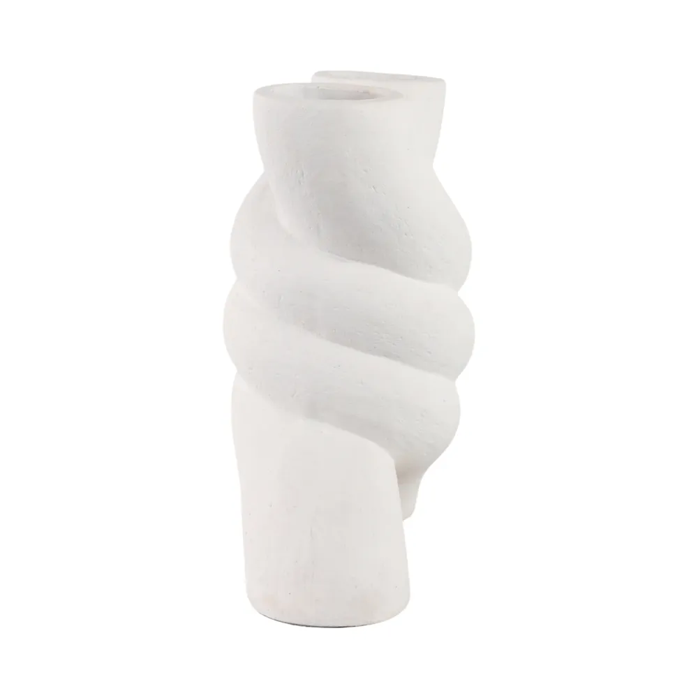 WINTONMILL WHITE VASE 14 (IN)