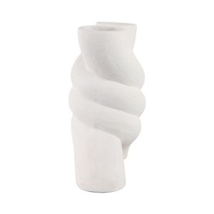 WINTONMILL WHITE VASE 14 (IN) 4
