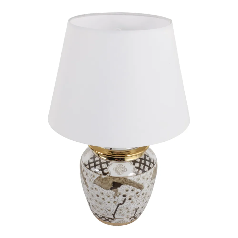 JUDEWAY WHITE LAMP 19 (IN)