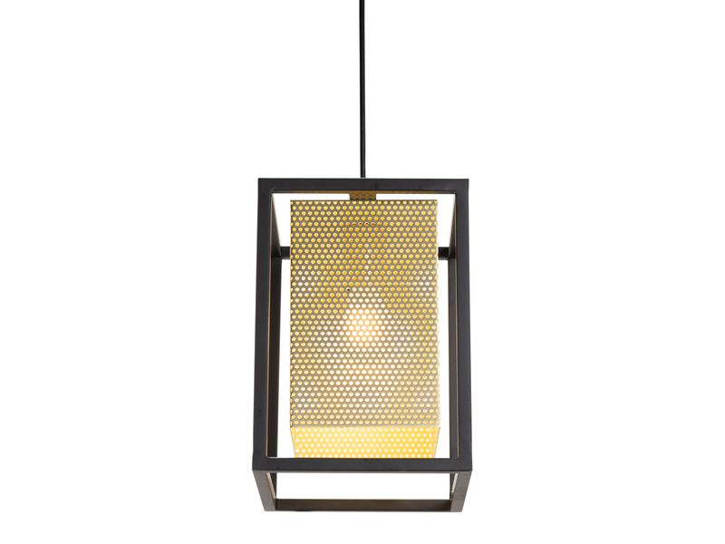 Yves Ceiling Lamp Gold & Black 4