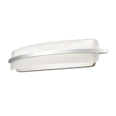 Curvato 25.5″ Wide LED Vanity Light - Polished Chrome