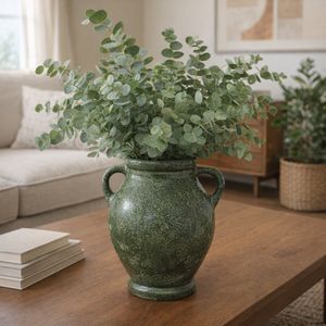 CHILTONLAND GREEN VASE 11 (IN) 11
