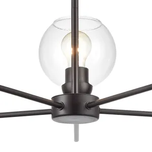 Boman 28'' Wide 5-Light Chandelier - Oil Rubbed Bronze 5
