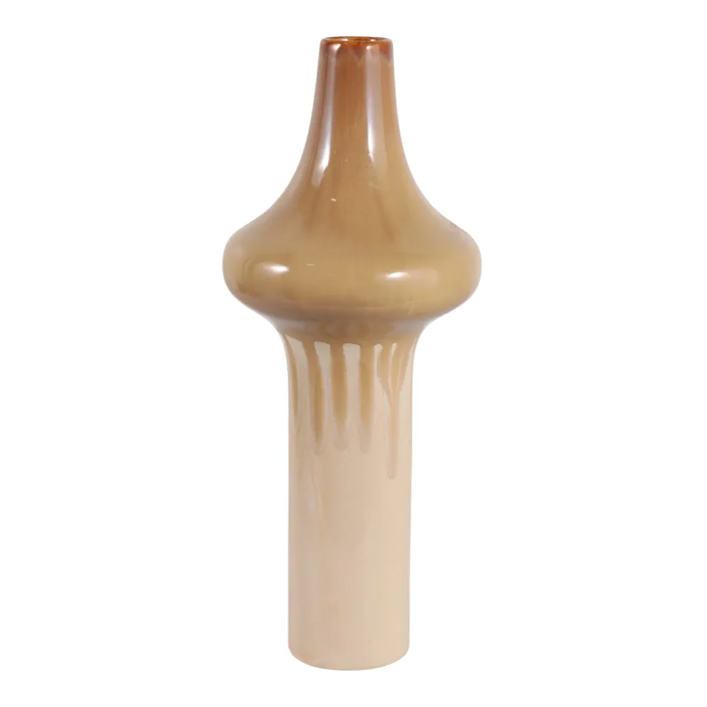 TUCKERVALE BROWN VASE 19 (IN)