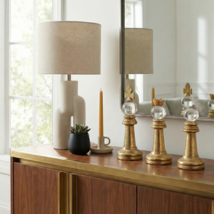 BRYNSTONE SET OF 3 GOLD DECOR 10 (IN) 12