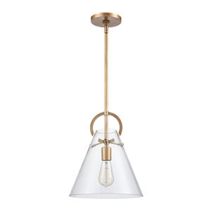 Gabby 11'' Wide 1-Light Mini Pendant - Brass 2