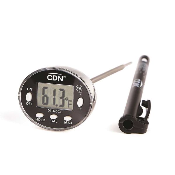 CDN Thermometer, Digital, ProAccurate QuickRead, Black