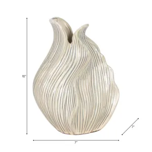 DYLANWORTH WHITE VASE 10 (IN) 8