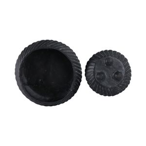 GILBERTRUN SET OF 2 BLACK BOWLS 6 (IN) 7