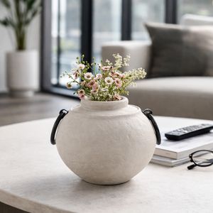 HAROLDWOOD IVORY VASE 10 (IN) 11